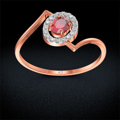 Sphere Diamond Women Ring alternate view 2