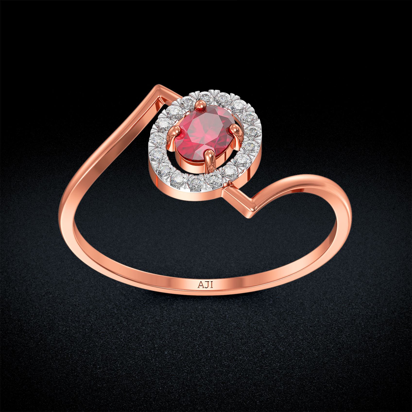 Sphere Diamond Women Ring image