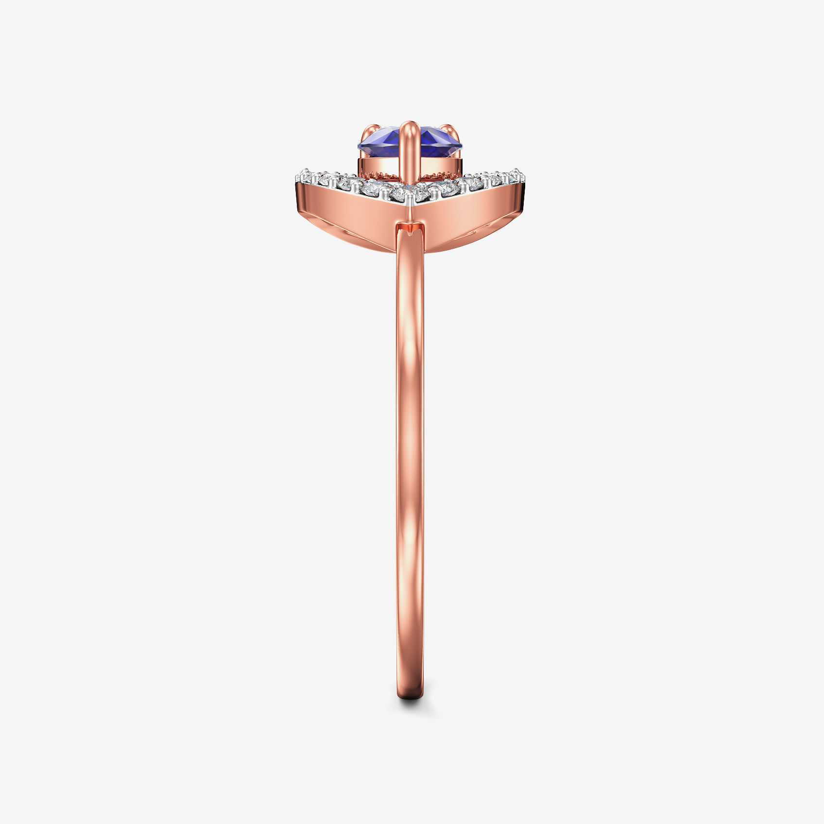Dewdrop Inspired Diamond Ring alternate view 3