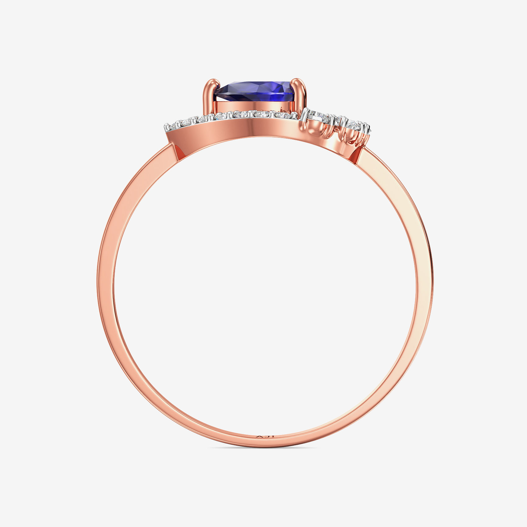 Dewdrop Inspired Diamond Ring image
