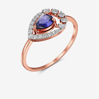 Dewdrop Inspired Diamond Ring alternate view 1