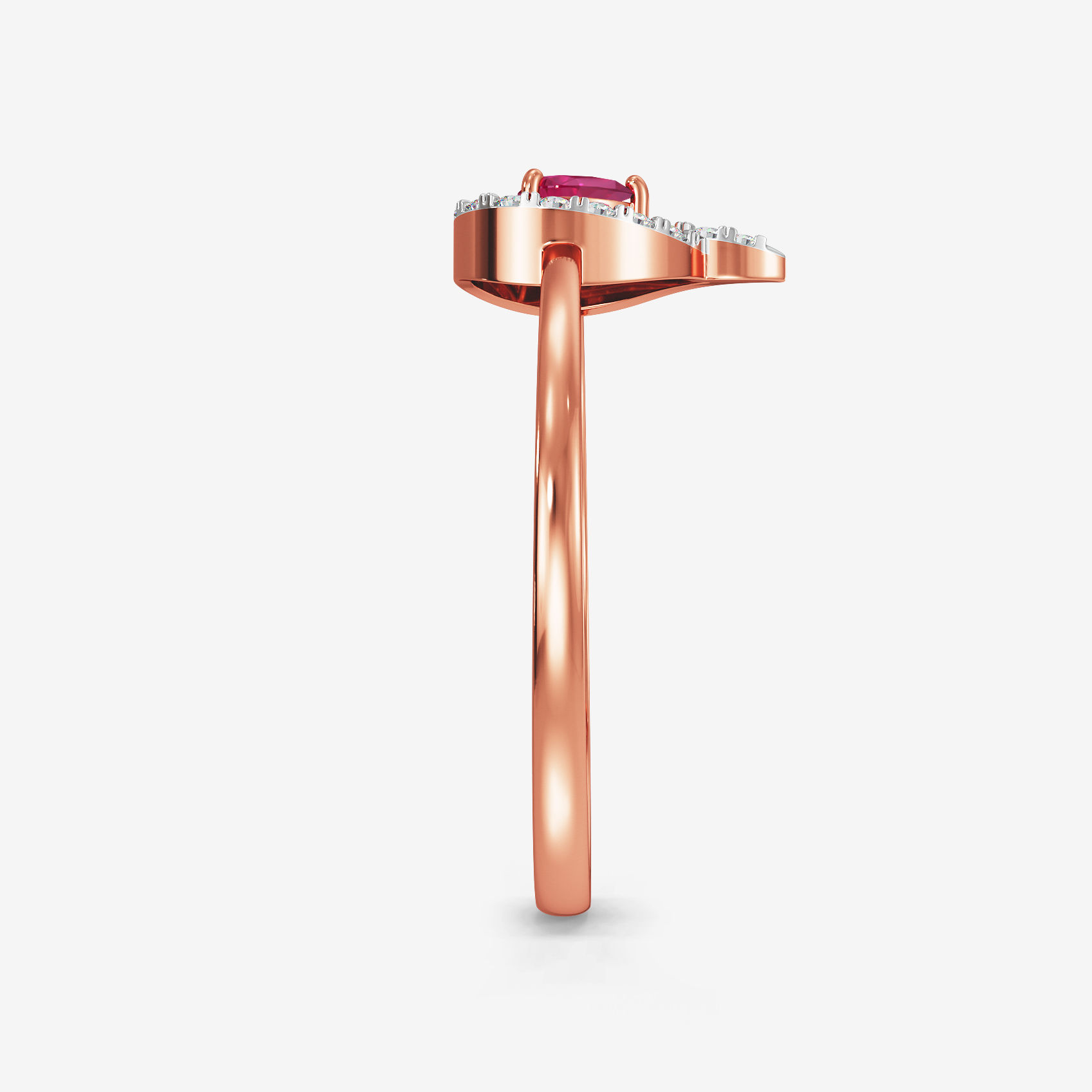 Lantern Shaped Diamond Ring alternate view 3