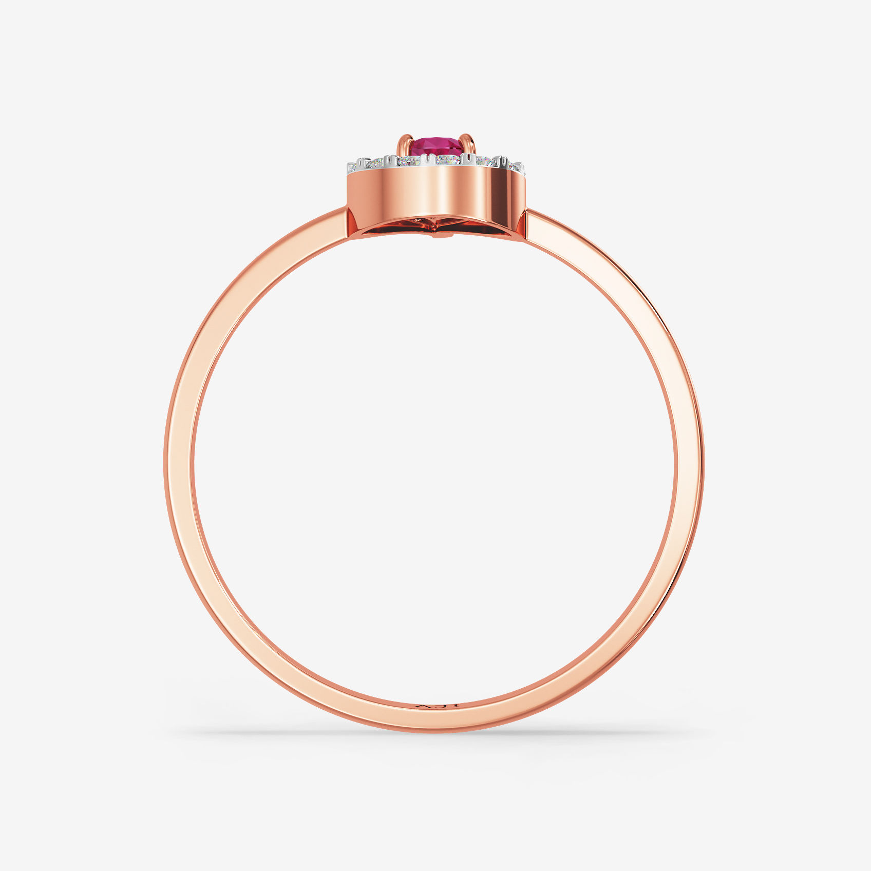 Lantern Shaped Diamond Ring image