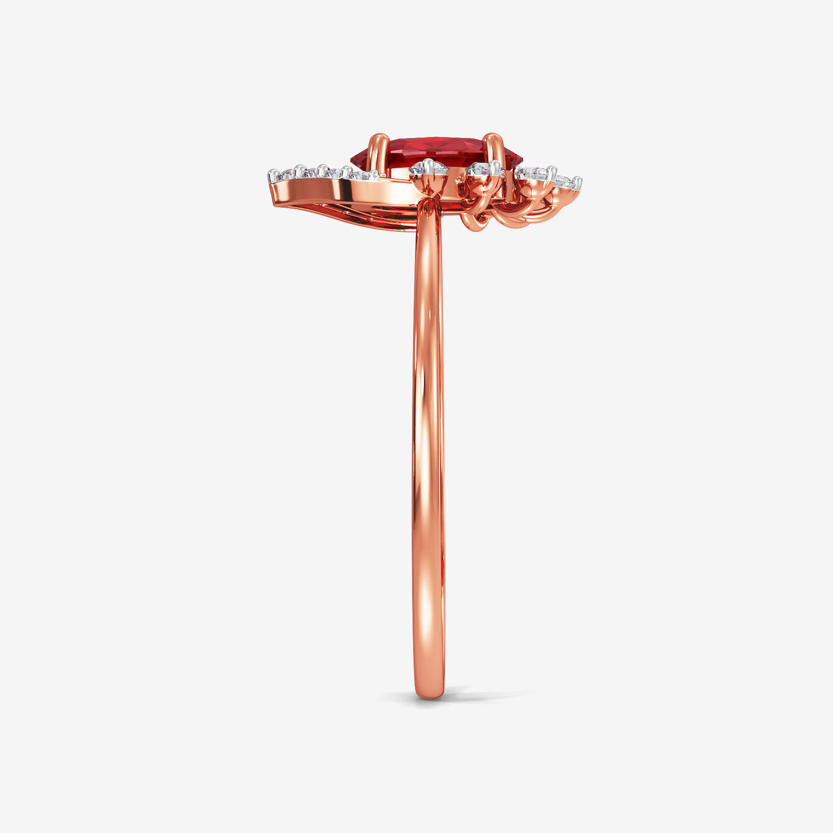 Floriated Diamond Ring alternate view 2