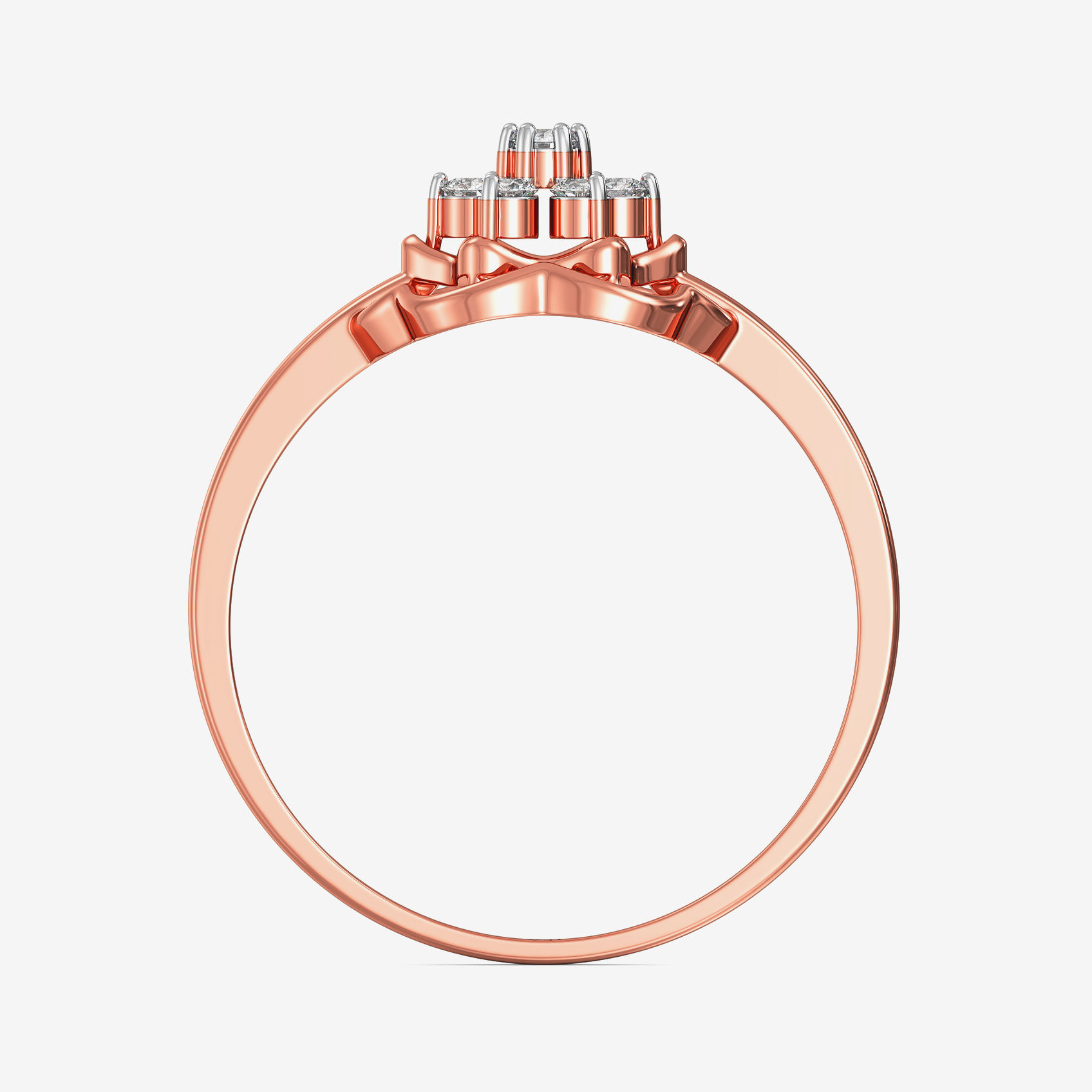 Floret Inspired Diamond Ring image