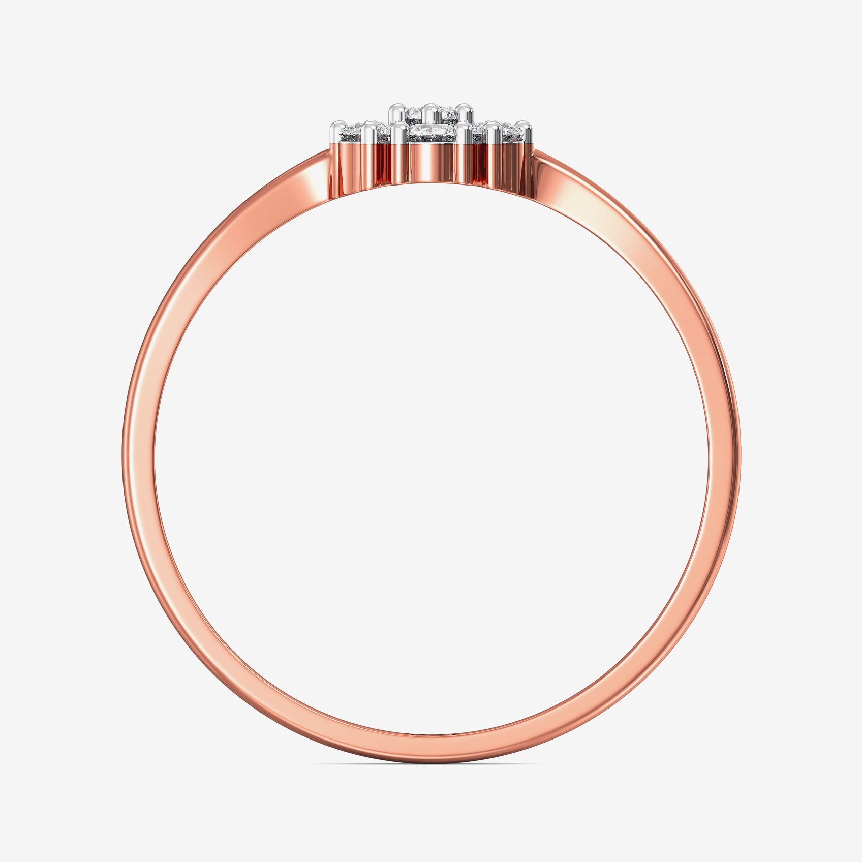 Floral Shaped Diamond Ring image