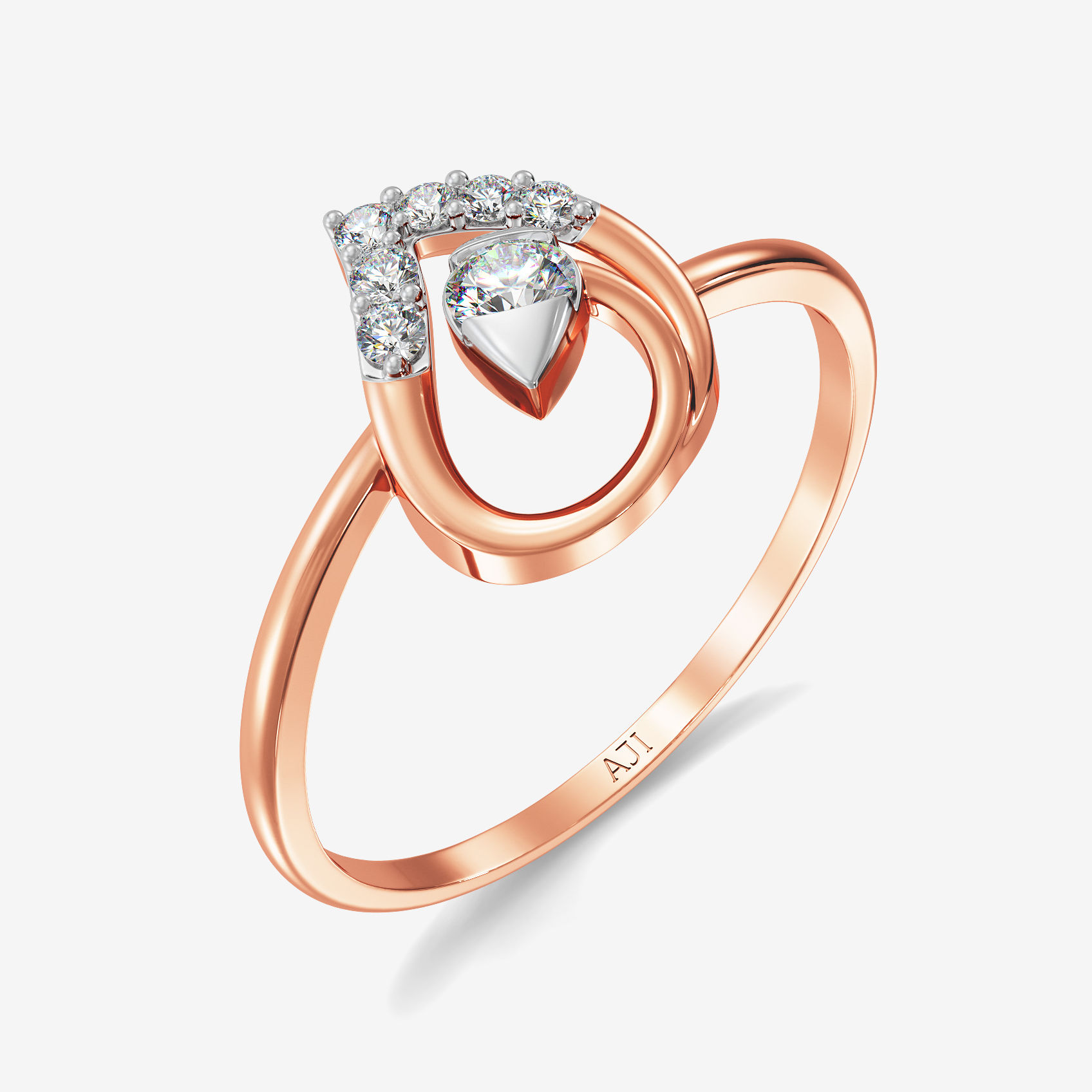 Flora Styled Diamond Ring