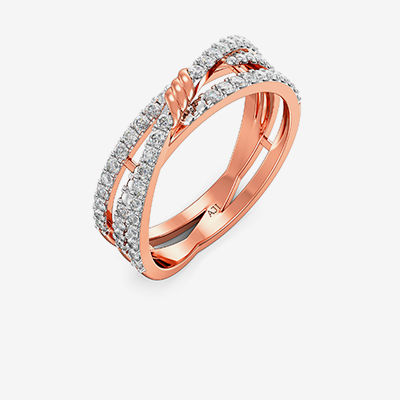 Circle Glint Diamond Ring alternate view 1