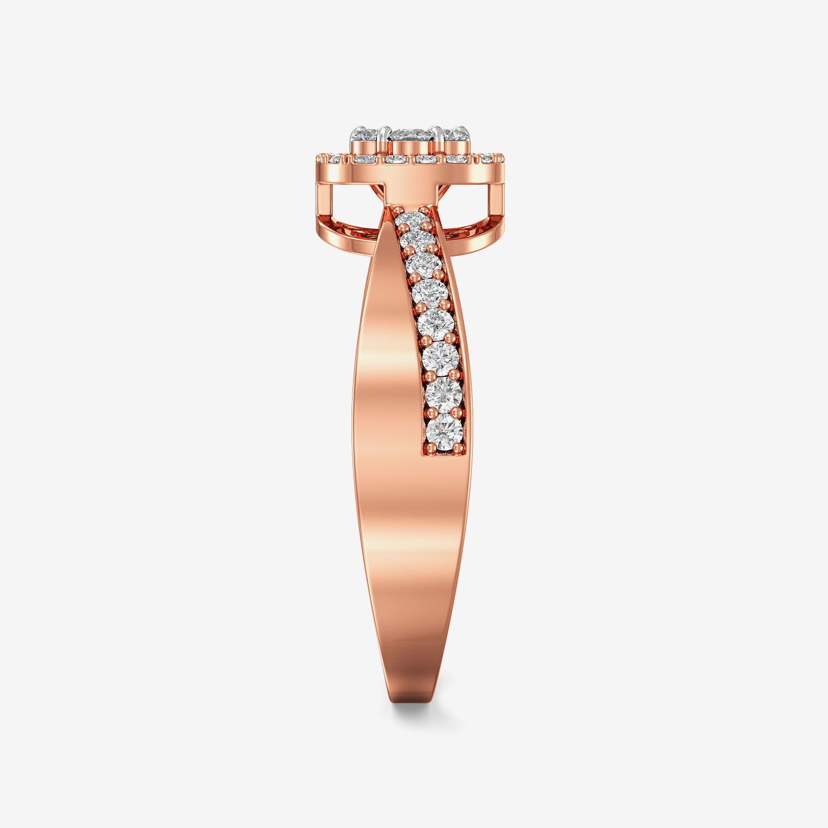 Floral Elegance Diamond Ring alternate view 3
