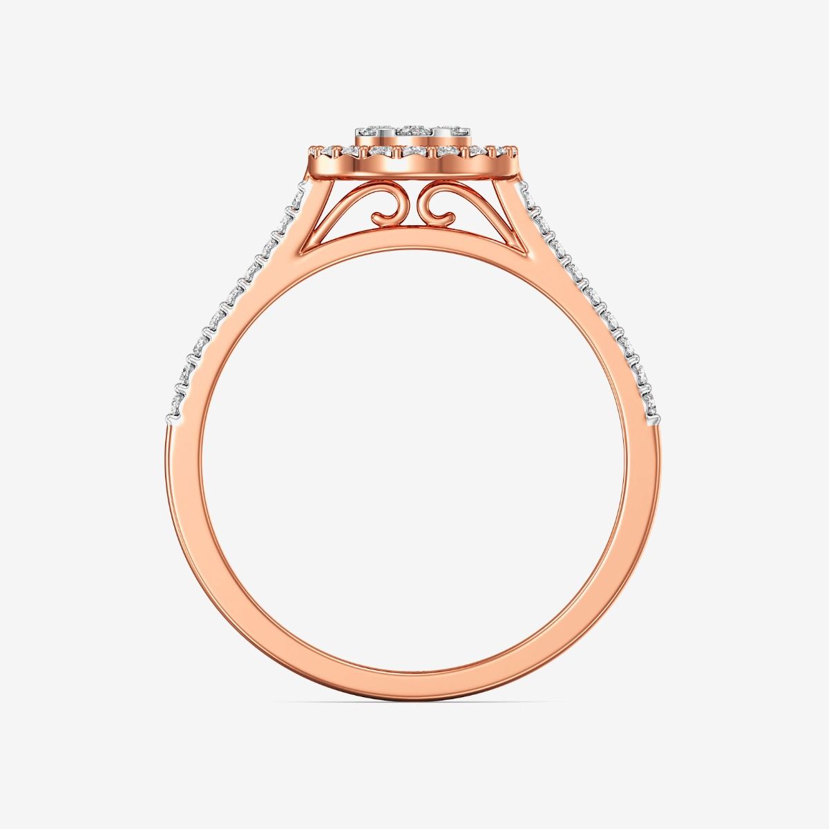 Petal Radiance Diamond Ring alternate view 2