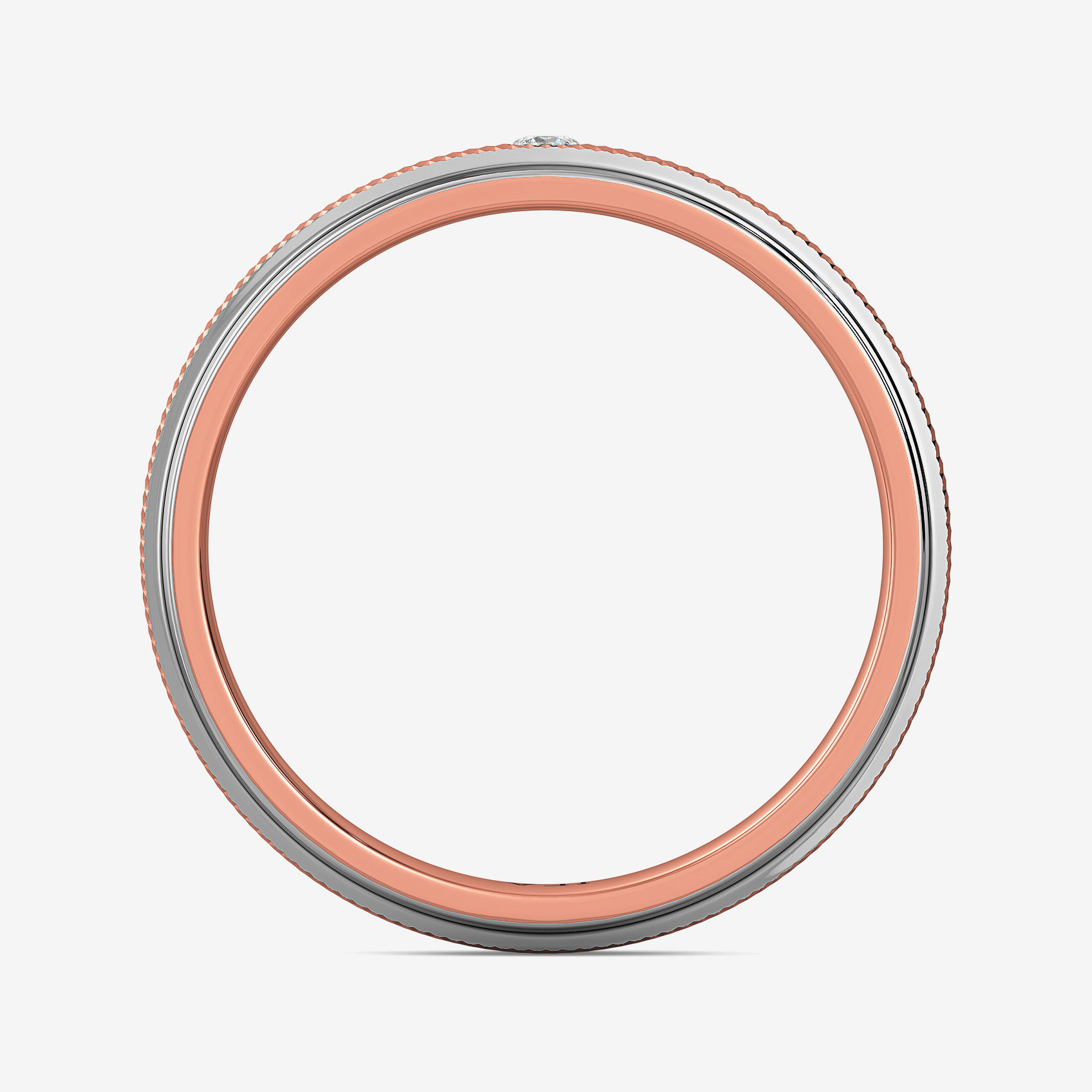 Luxurious Textured Diamond Womens Ring alternate view 2