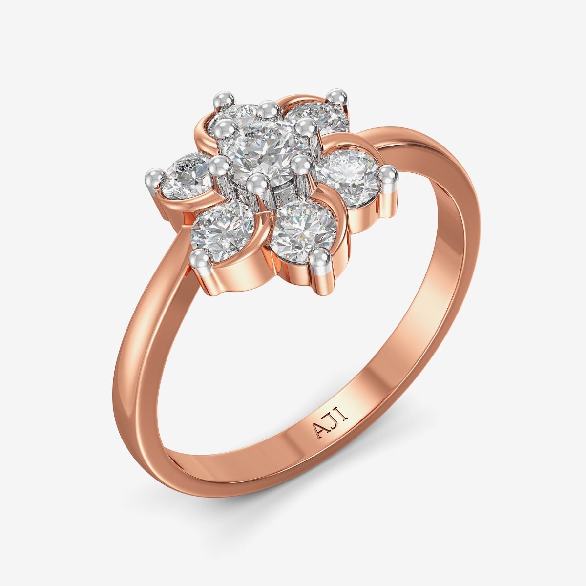 Floret Diamond Ring