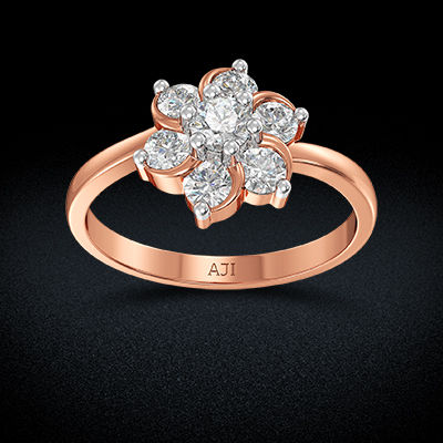 Floret Diamond Ring image