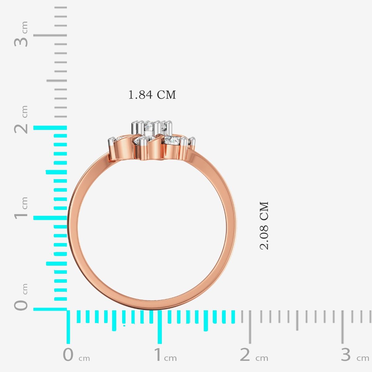 Floret Diamond Ring alternate view 3