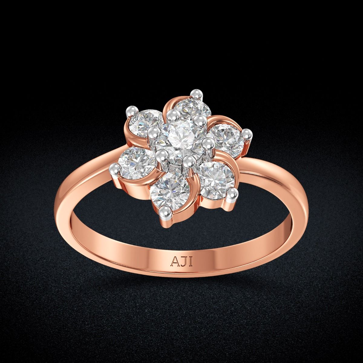 Floret Diamond Ring image
