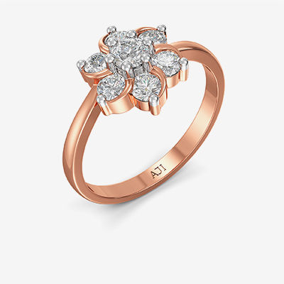 Floret Diamond Ring image