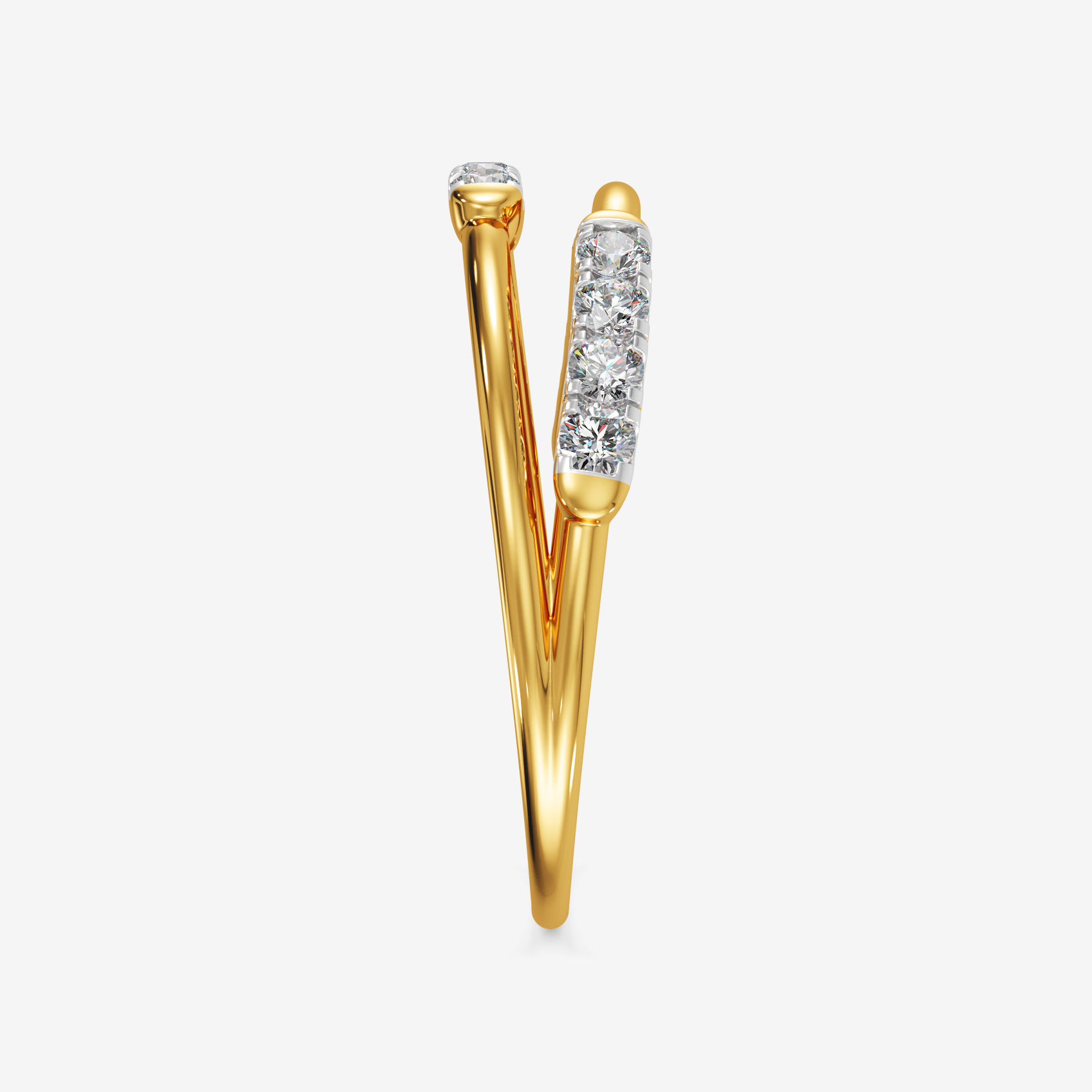Double Strand Delight Diamond Ring alternate view 3