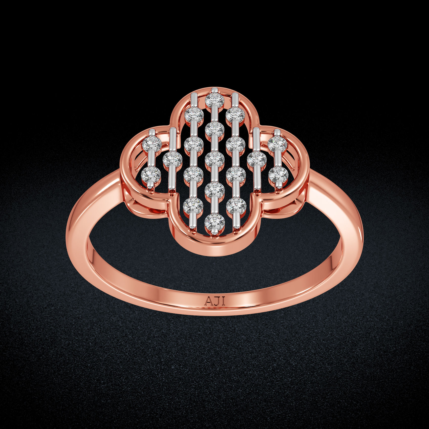 Foliage Fantasy Diamond Ring image