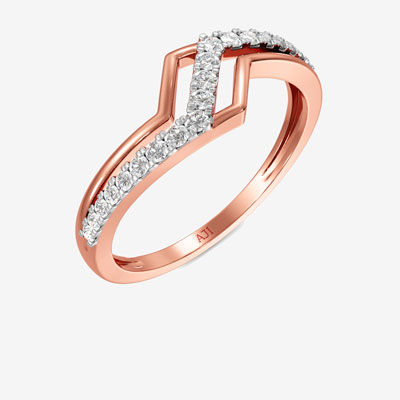 Wave Crest Diamond Ring alternate view 1