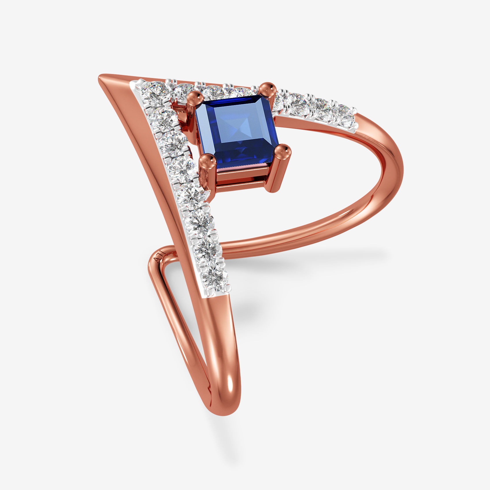 Enchanting Women Diamond Vanki Ring