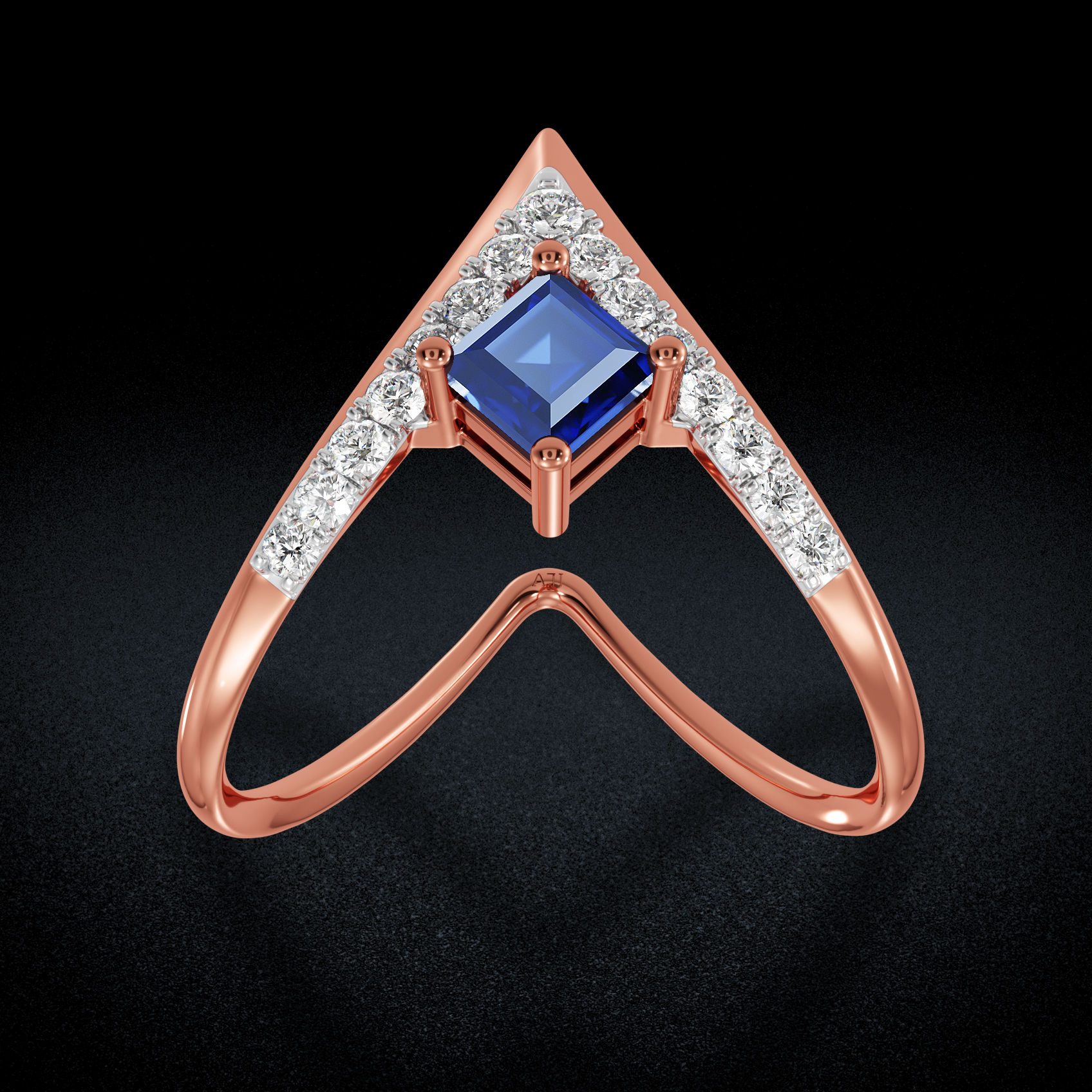 Enchanting Women Diamond Vanki Ring image