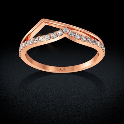 Cresting Wave Diamond Ring alternate view 2