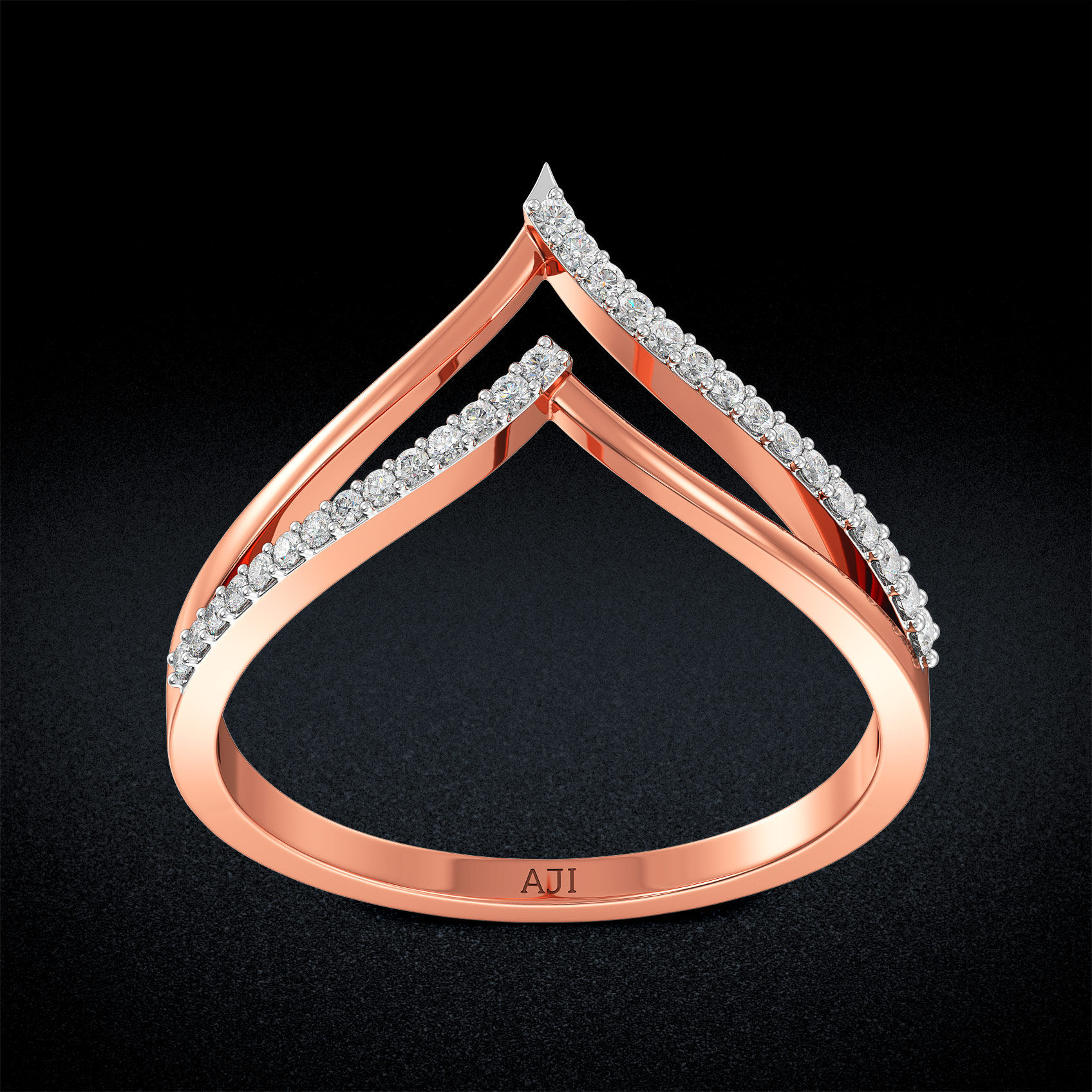 Sleek Elegance Diamond Ring image