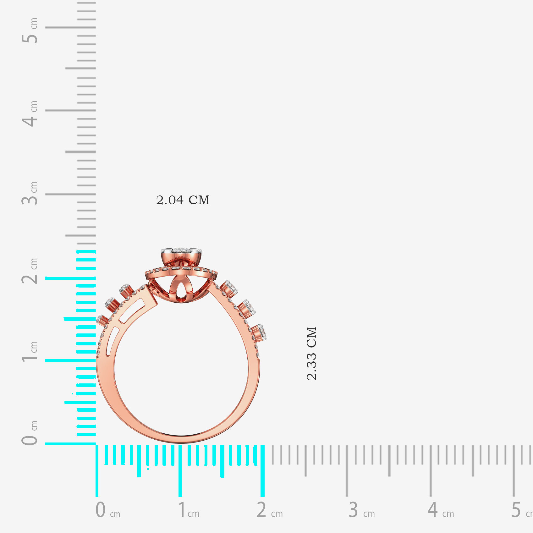 Classic Oval Solitaire Diamond Ring image
