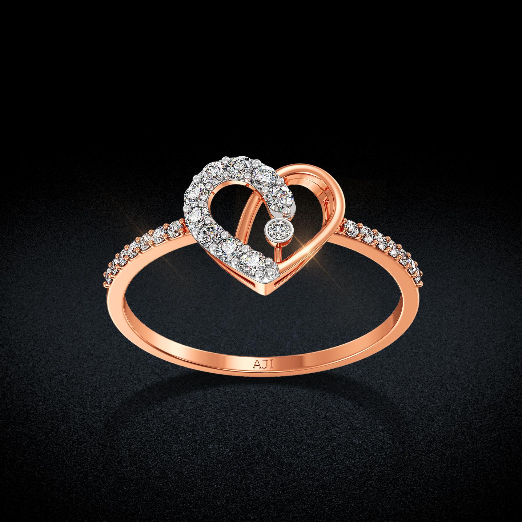 Eternal Heart of Diamonds Ring image