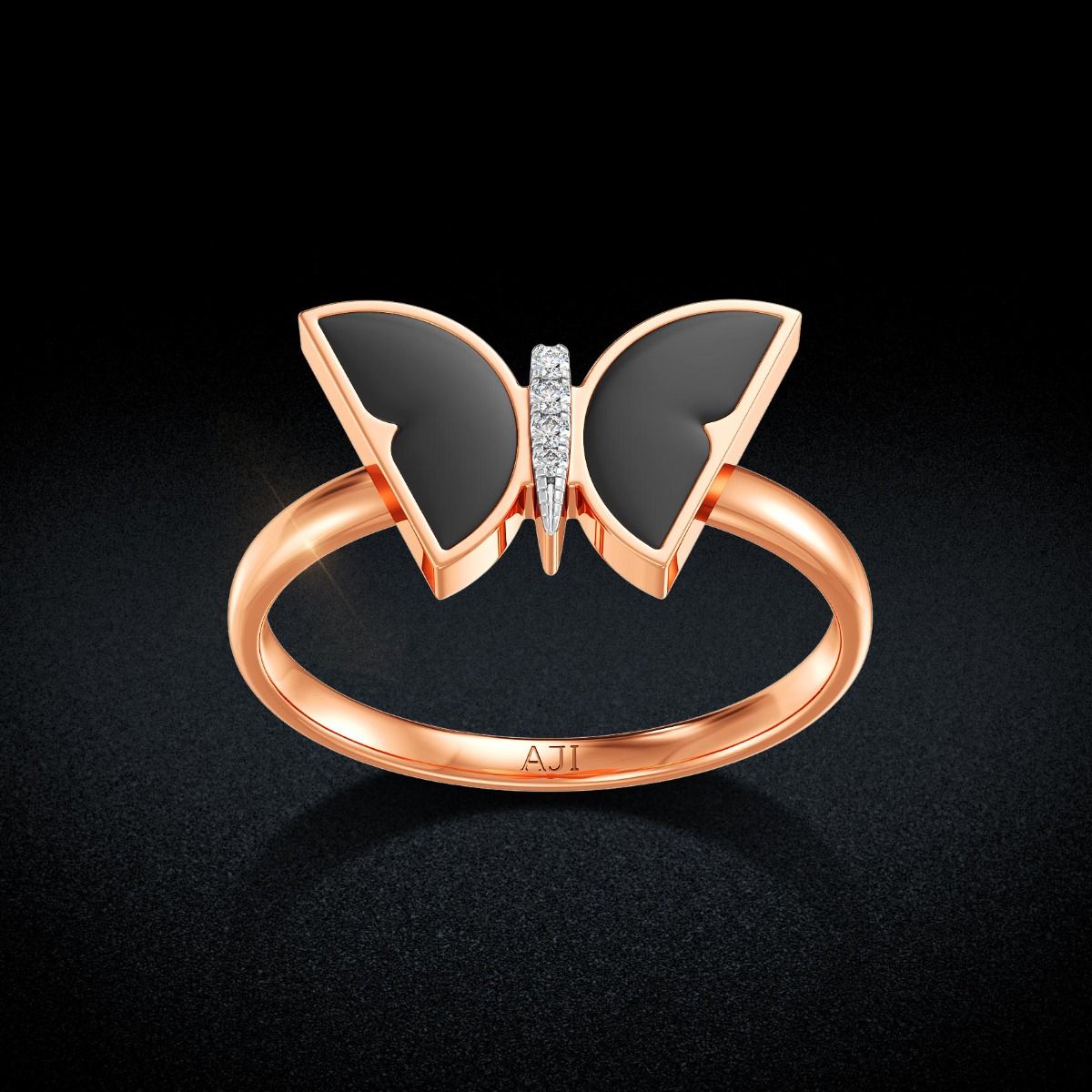 Dark Charm Diamond Ring image