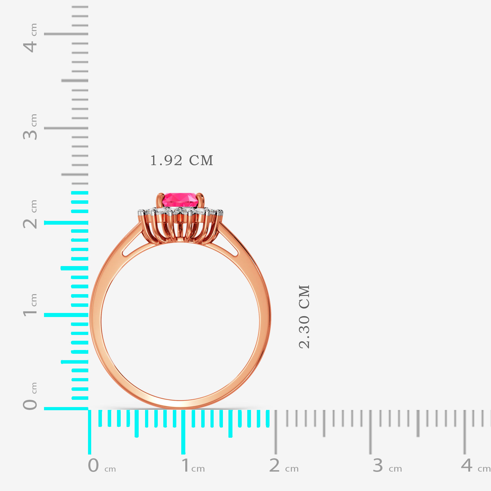 Crimson Dew Diamond ring alternate view 3