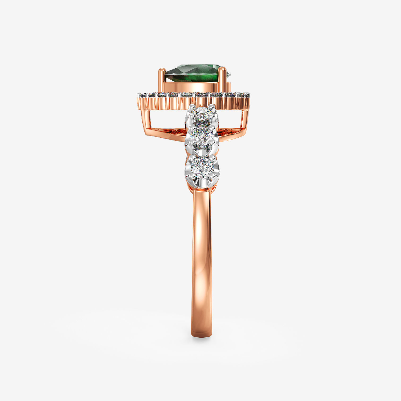 Emerald Dew Essence Diamond Ring alternate view 1