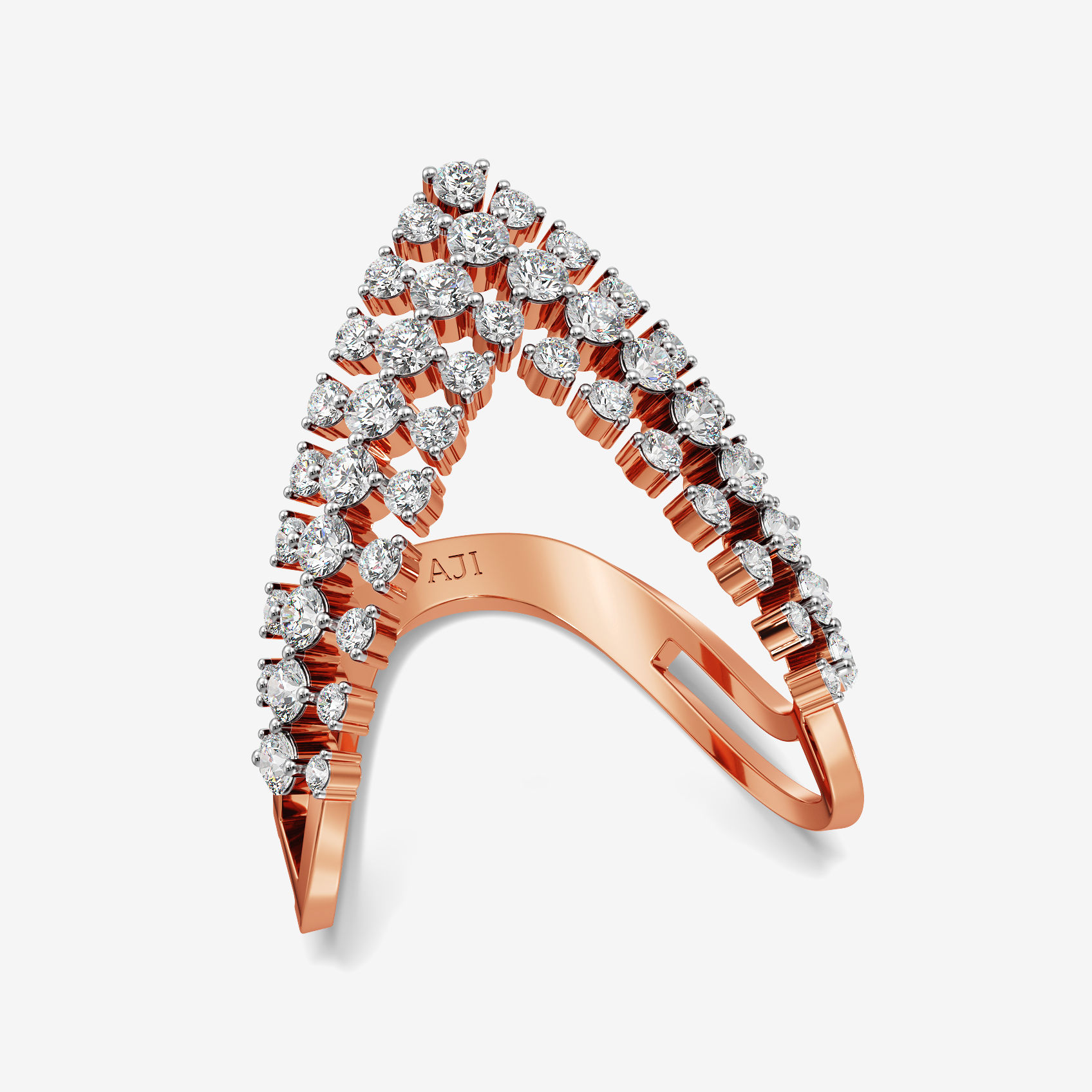 Classic Cluster Diamond Ring