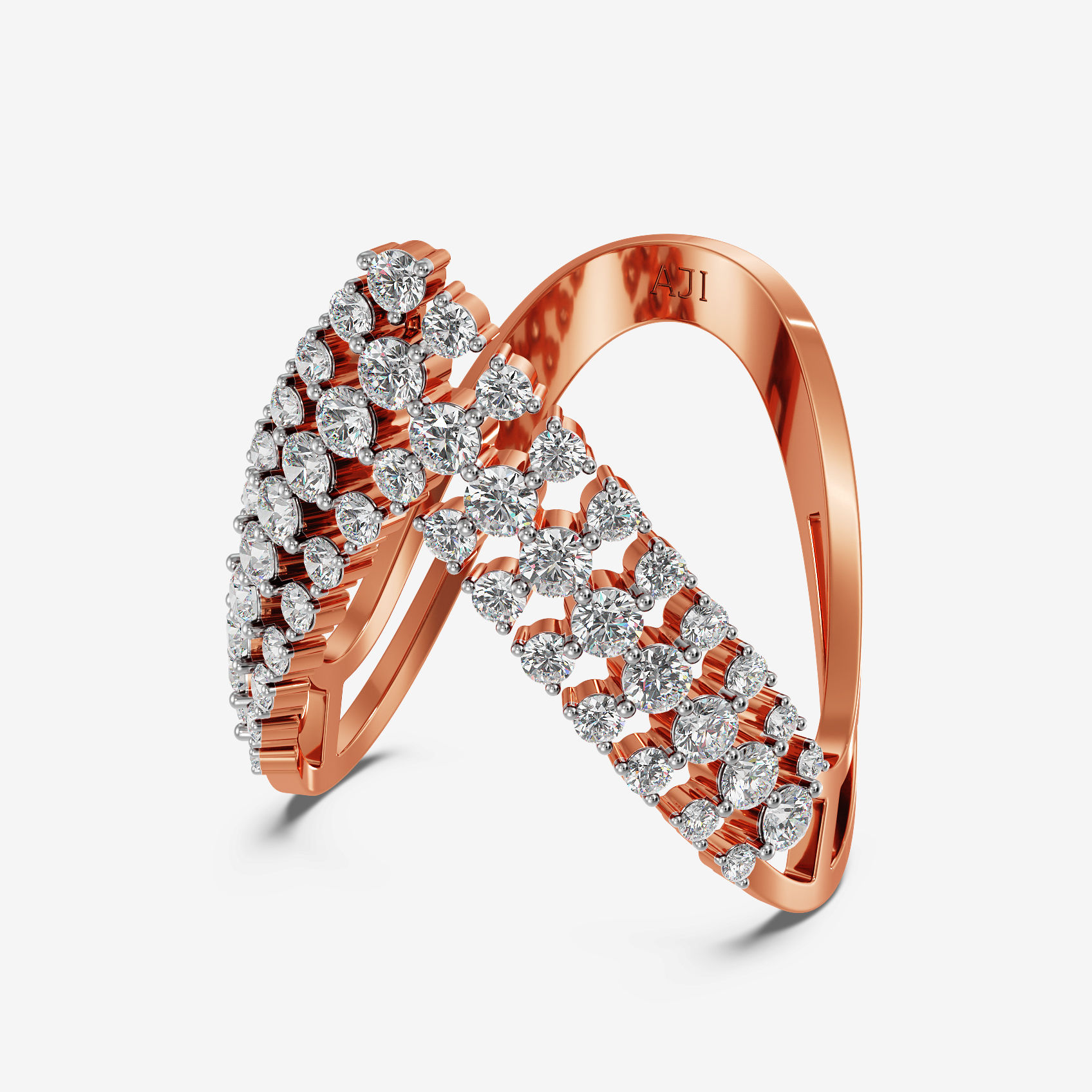 Classic Cluster Diamond Ring alternate view 3