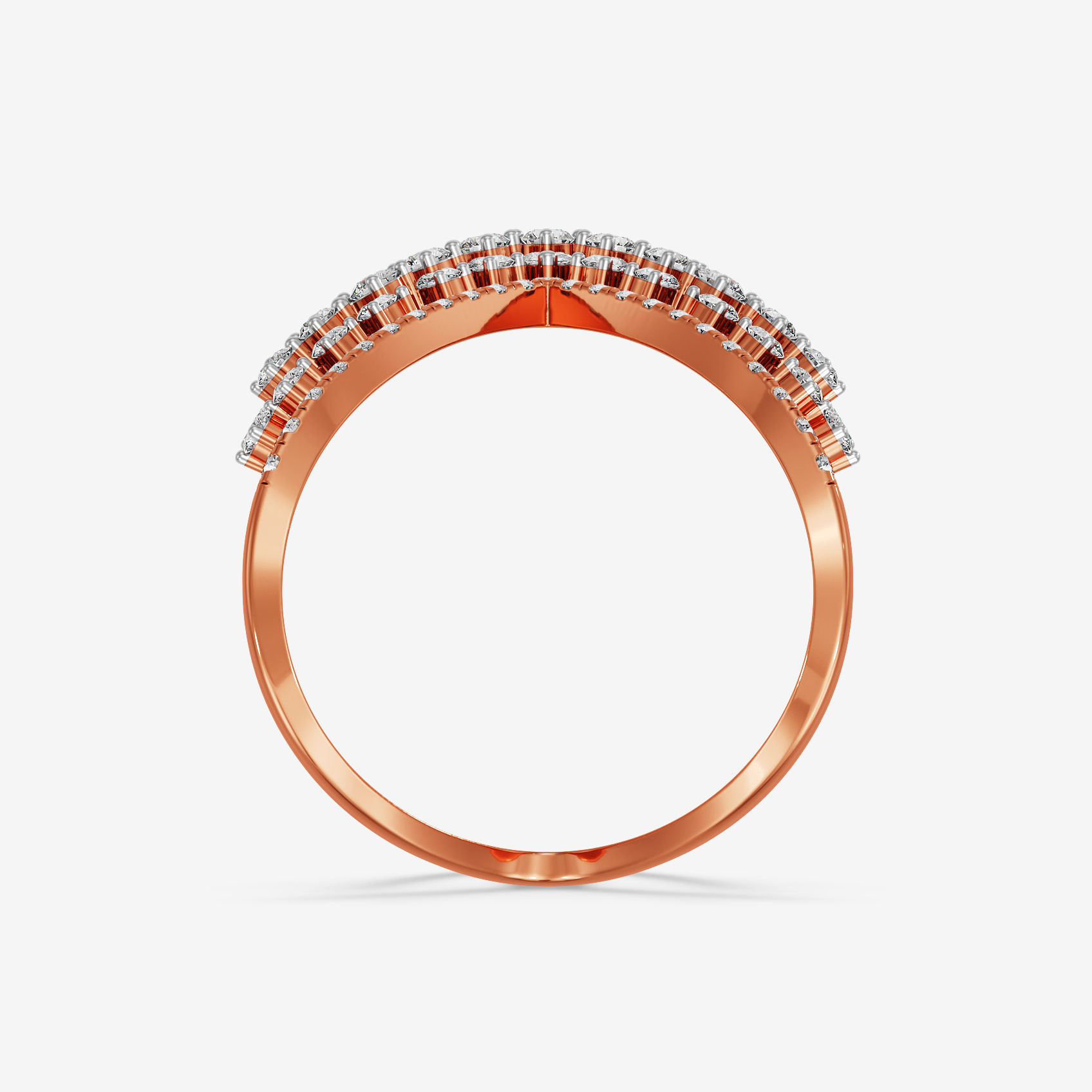 Clustered Grace Diamond Ring image