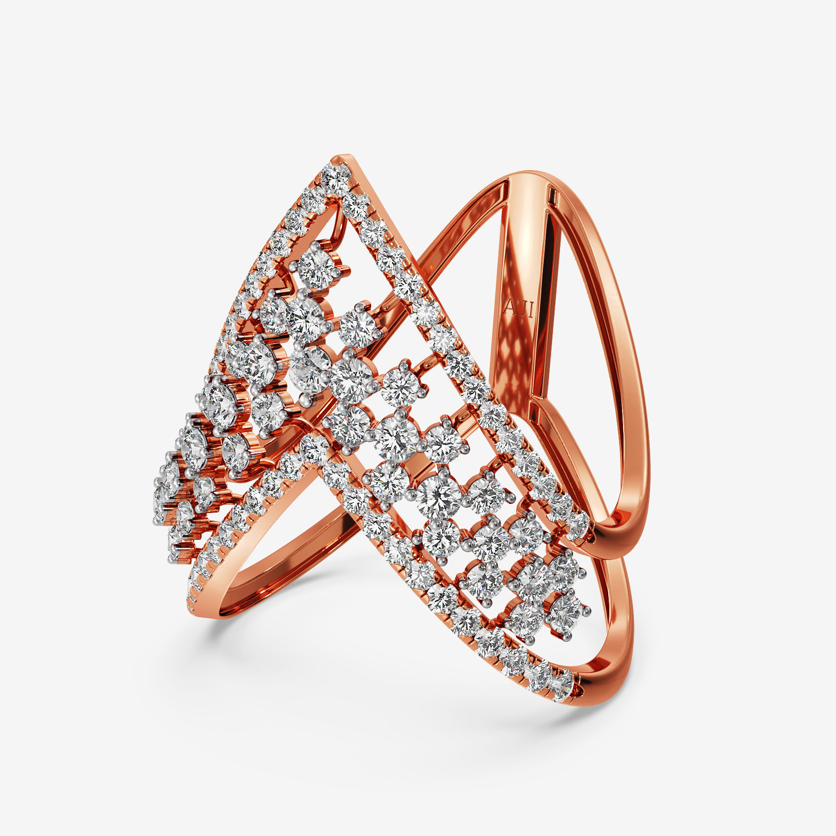 Clustered Grace Diamond Ring alternate view 2