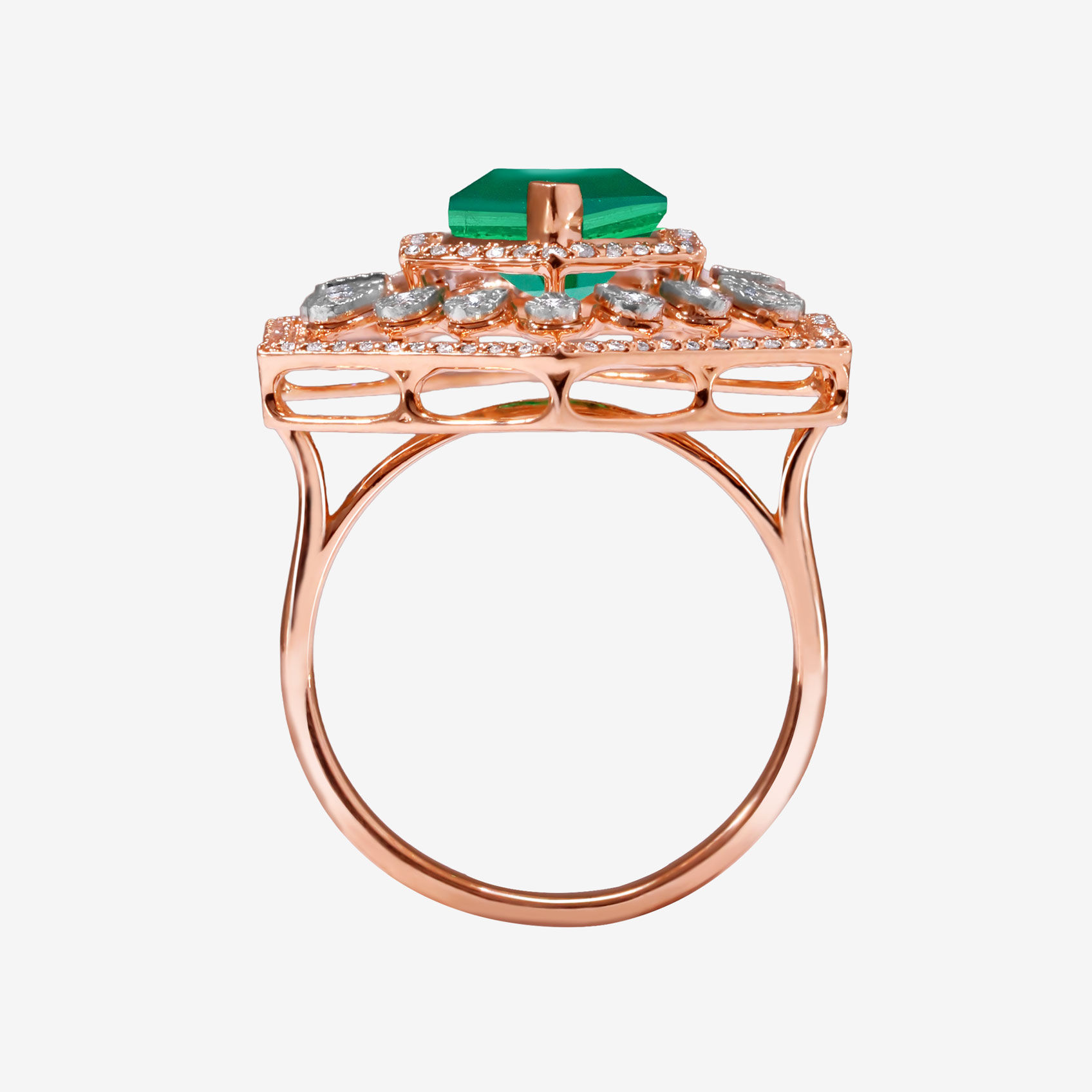 Noir Hexa Diamond Ring alternate view 2