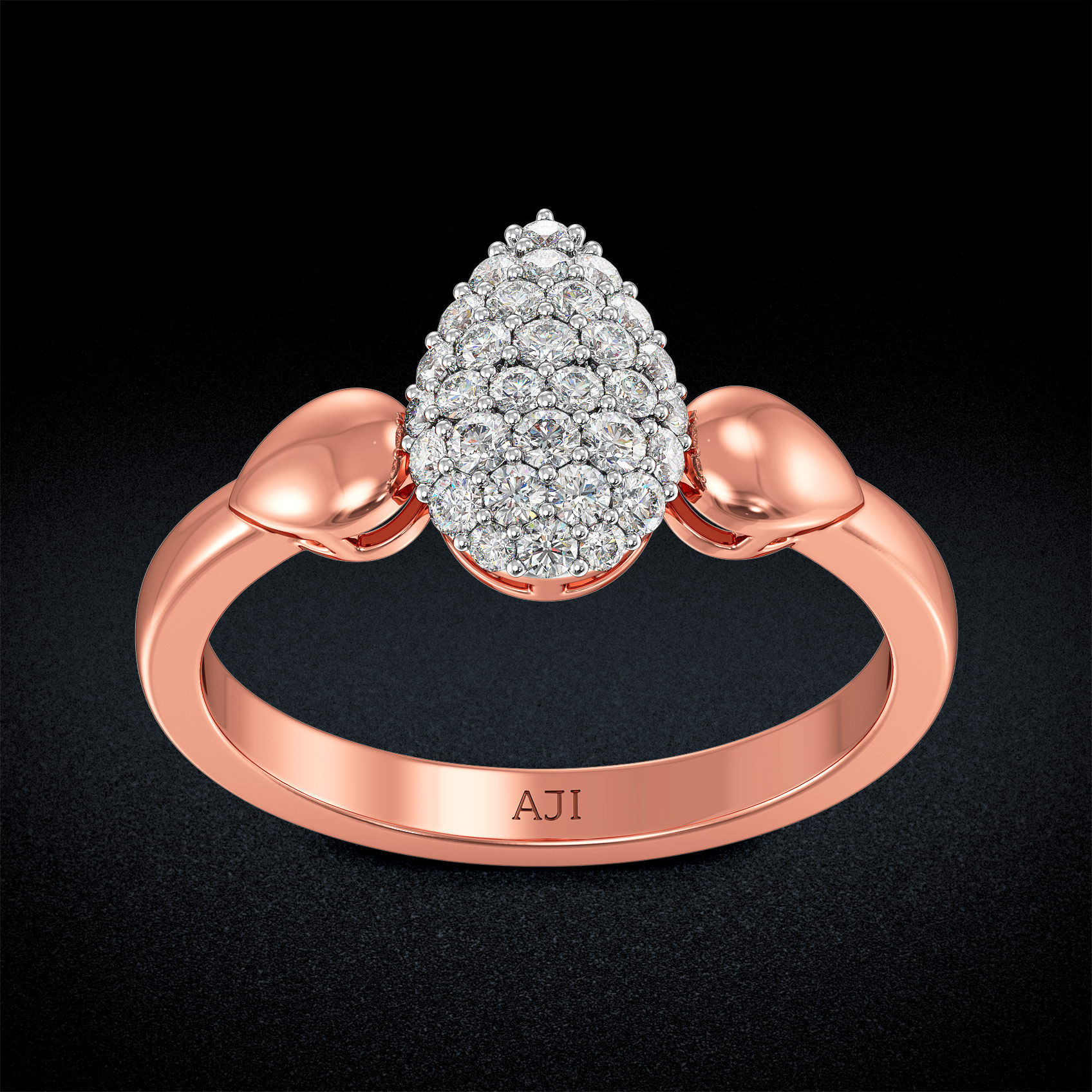 Lustrous Dew Diamond Ring image