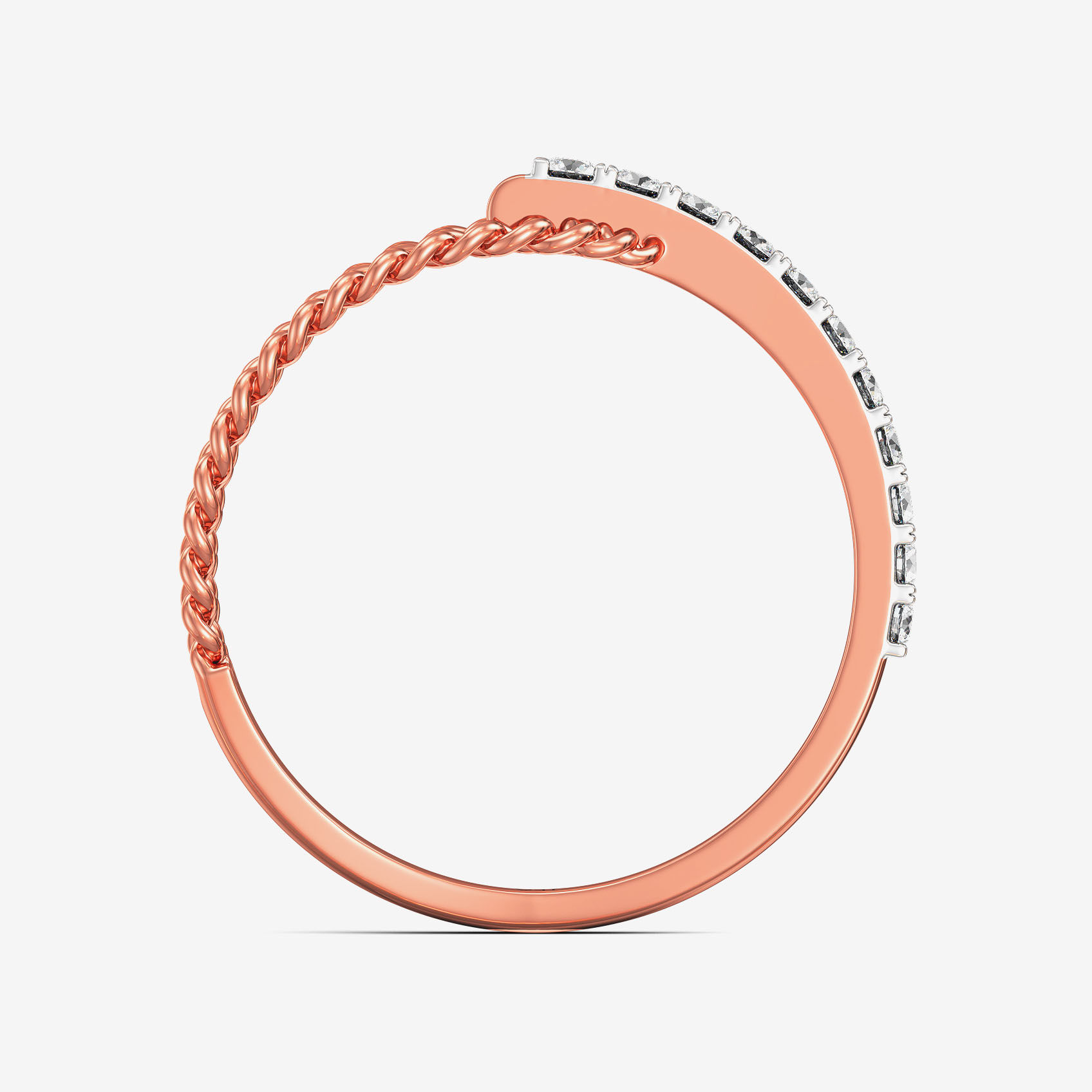Lustro Link Diamond Ring alternate view 2