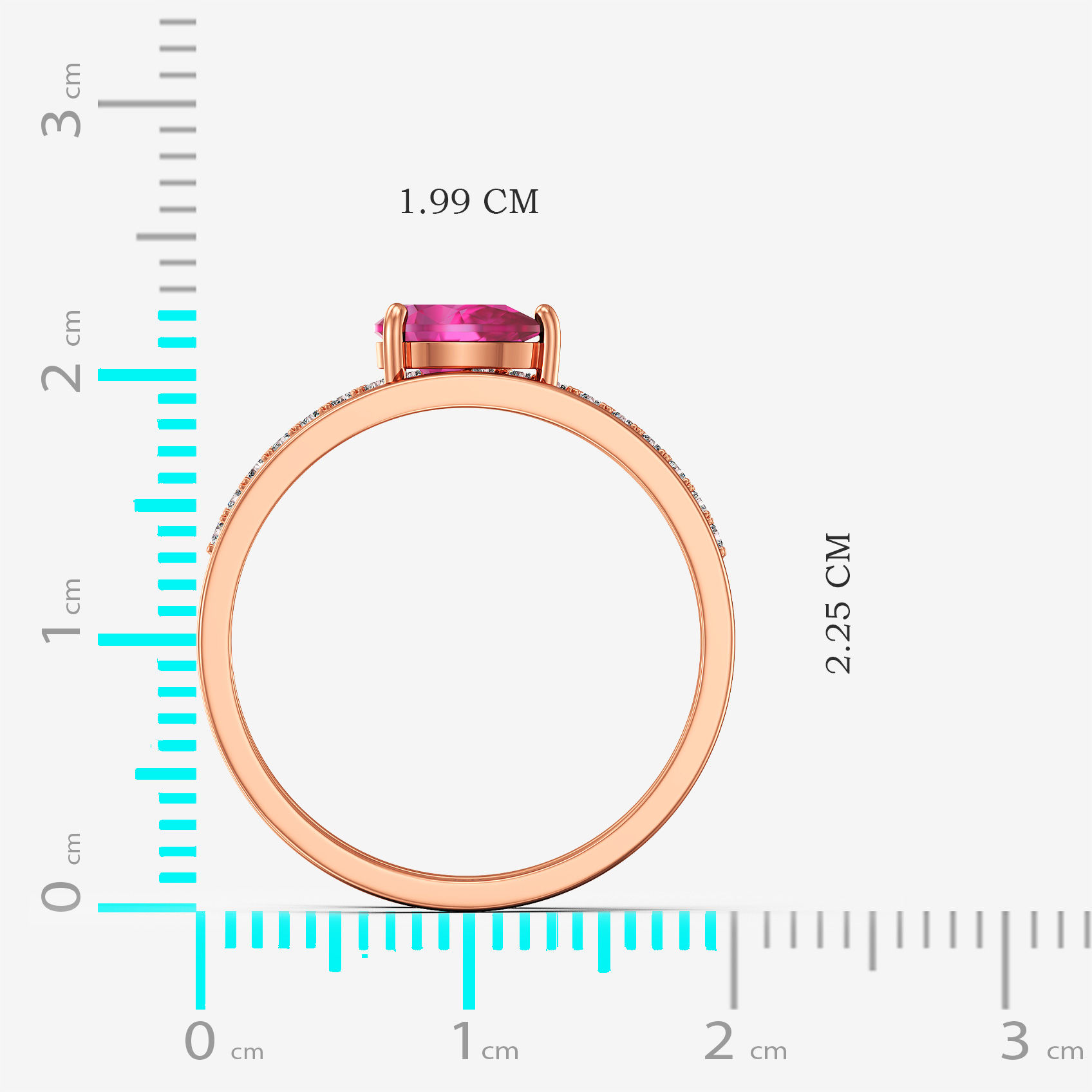 Ruby Fuse Diamond Ring alternate view 3