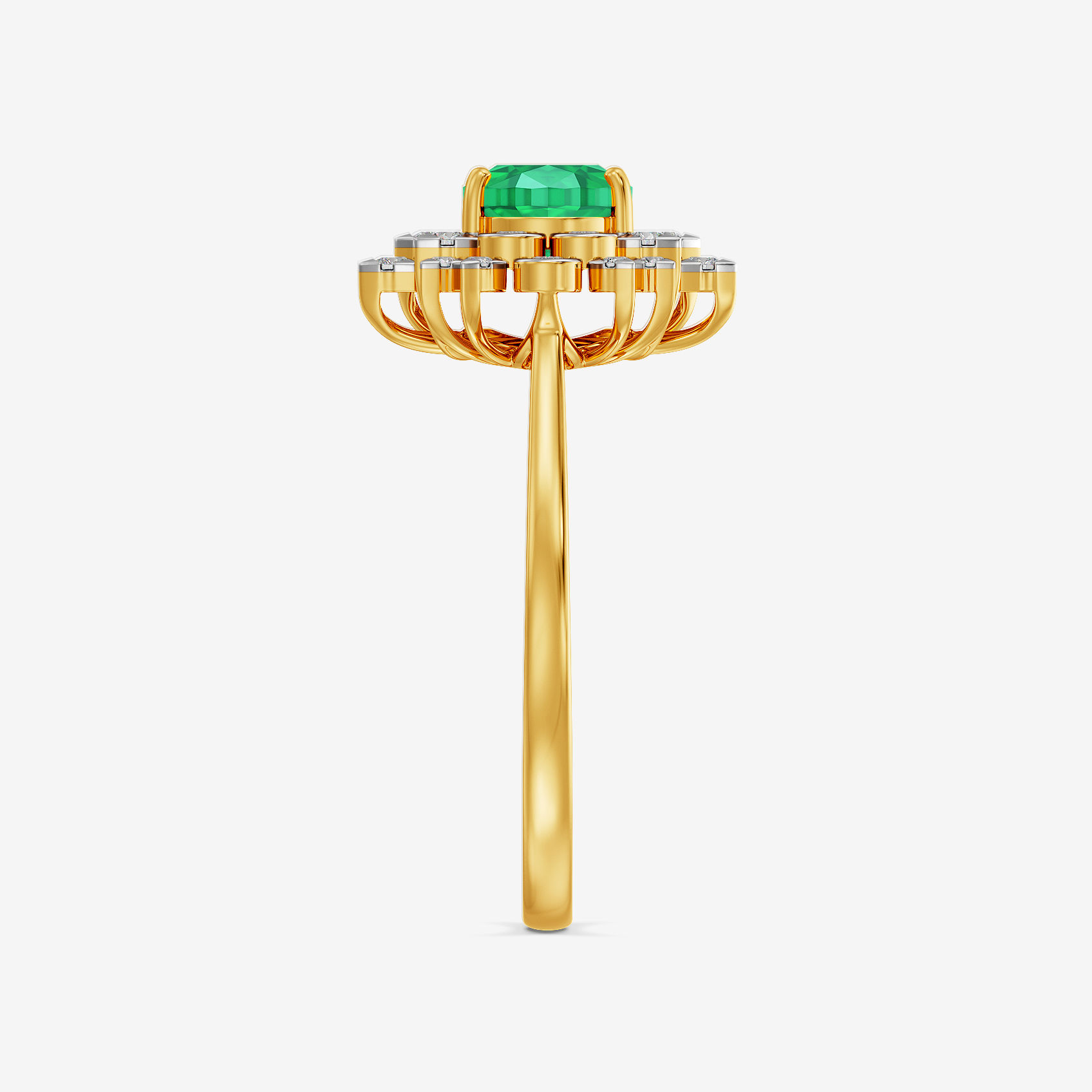 Emerald Flicker Diamond Ring alternate view 2