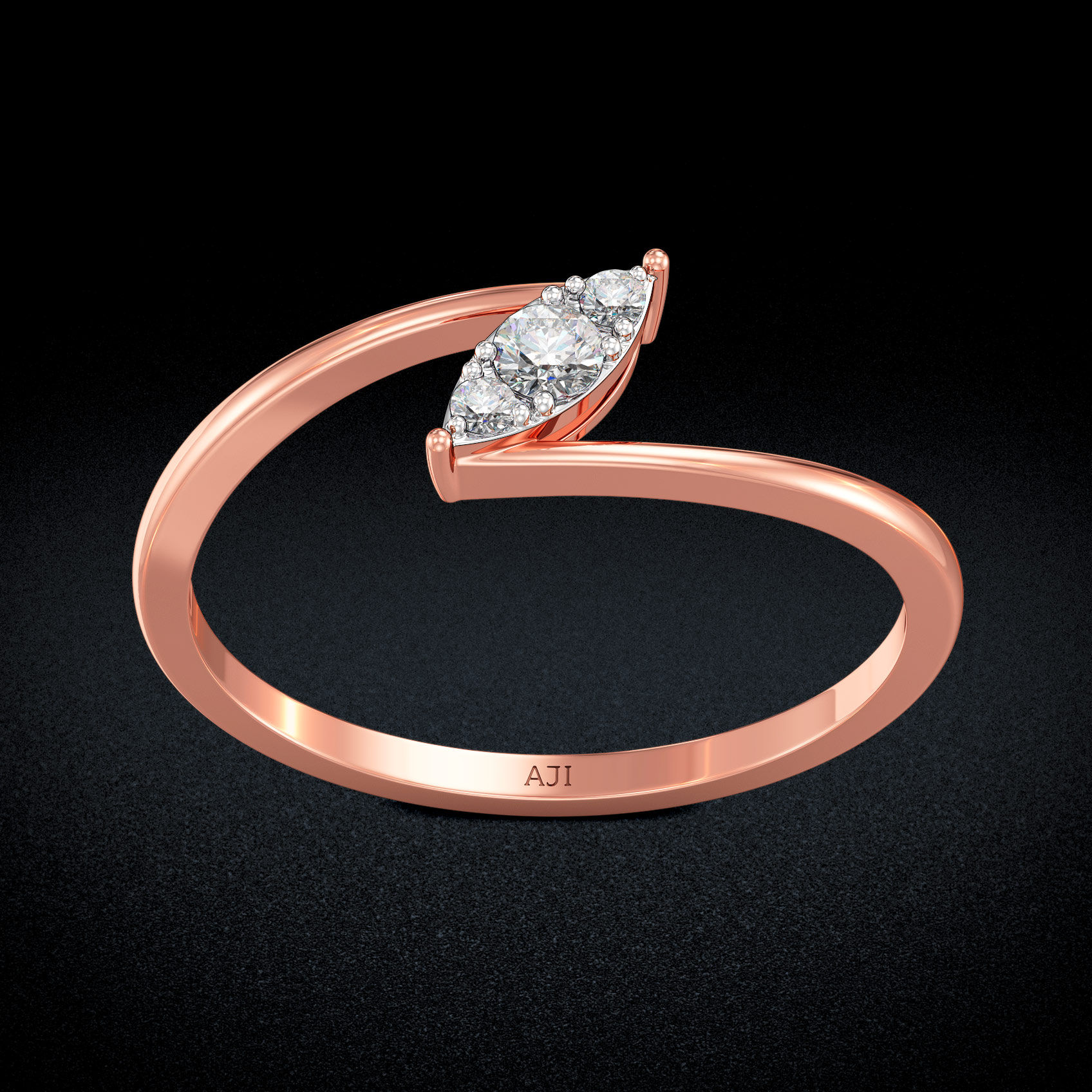 Leaflite Spark Diamond Ring image