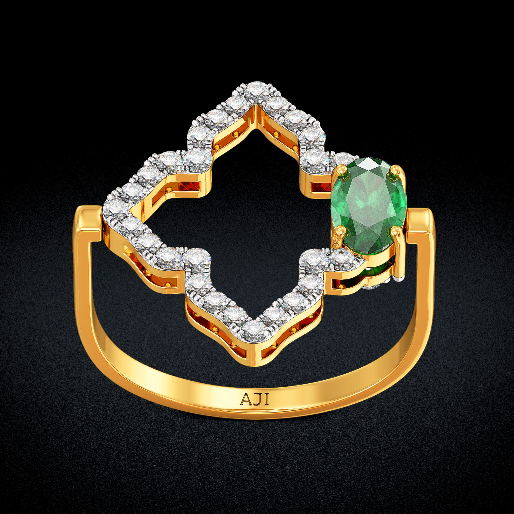 Clover Royale Diamond Ring image
