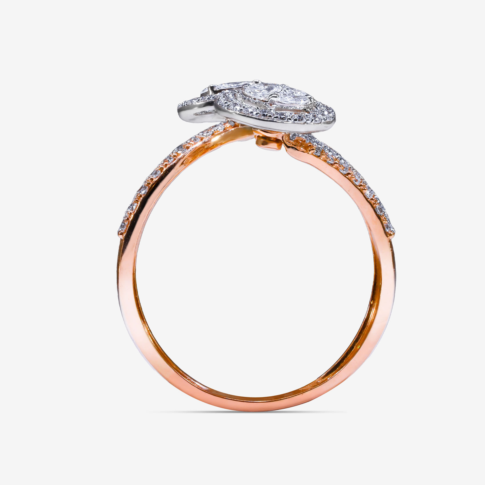 Swirly Rounds Diamond Ring alternate view 2