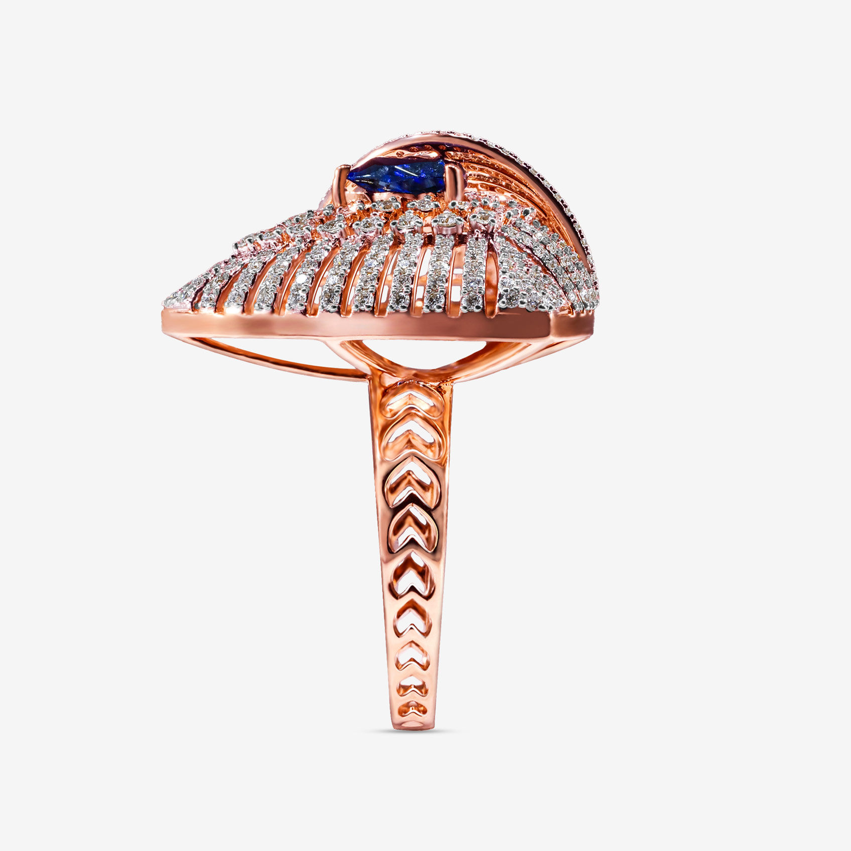 TriAura Diamond Ring alternate view 1