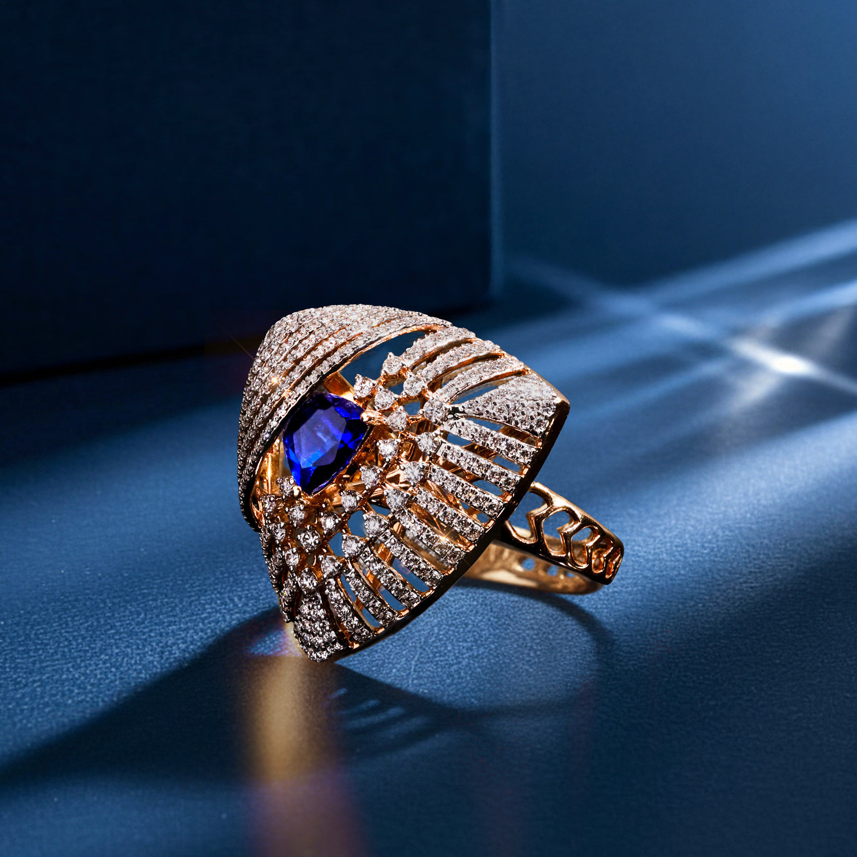 TriAura Diamond Ring image