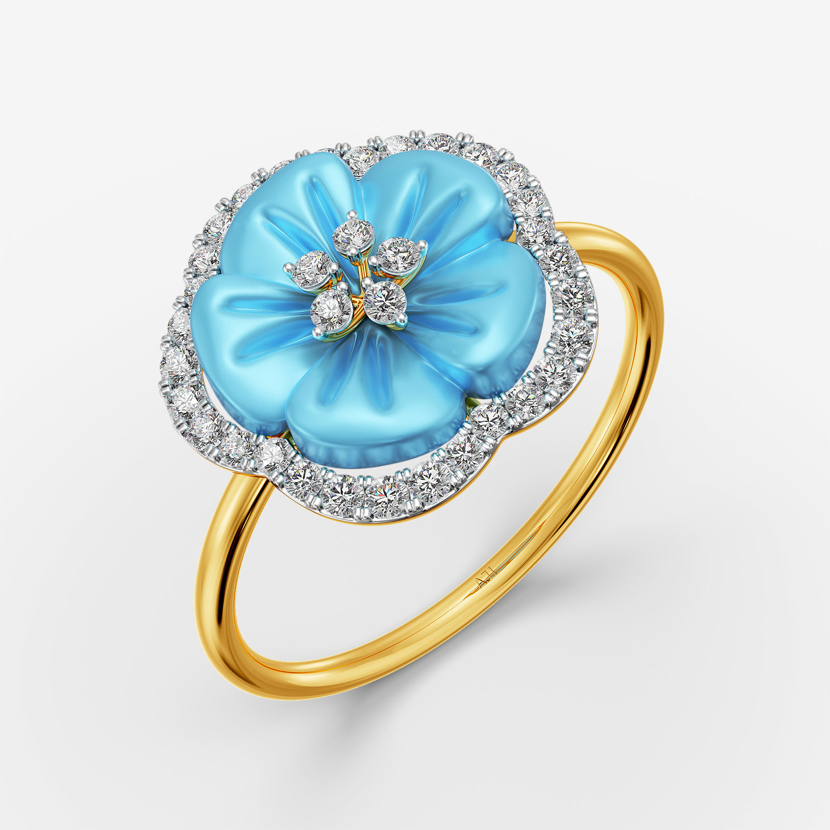 Sky Bloom Diamond Ring