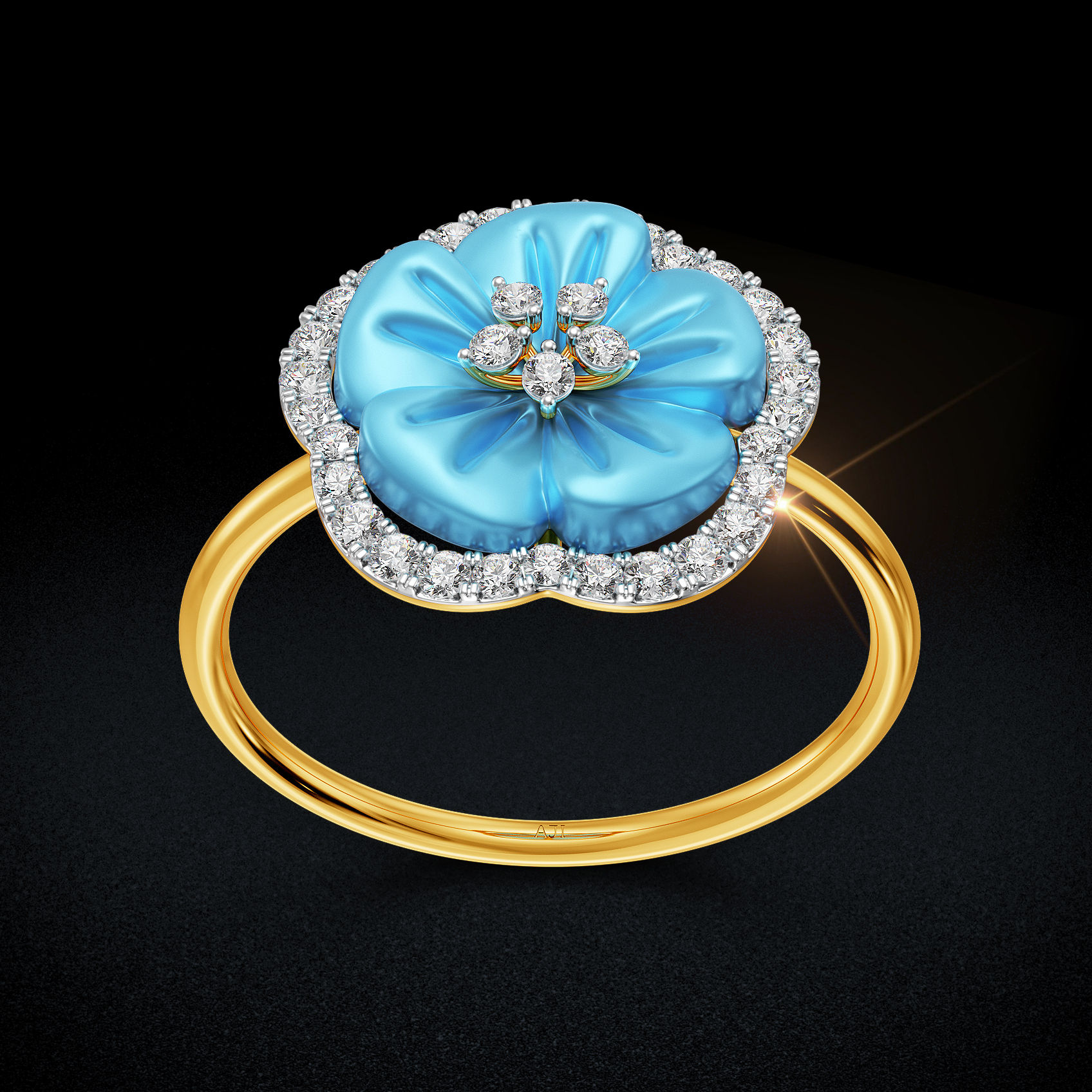 Sky Bloom Diamond Ring image