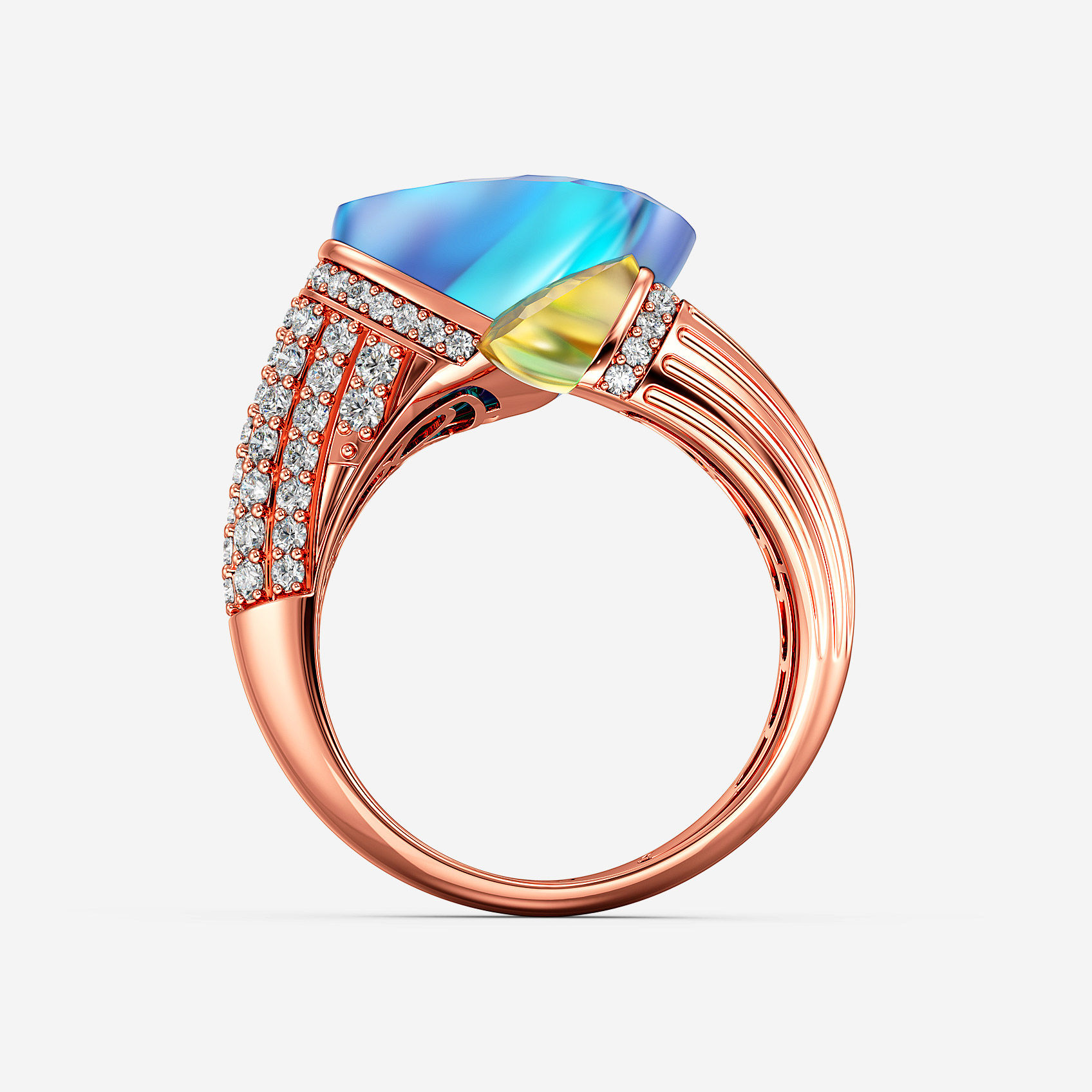 Gemora Duo Diamond Ring alternate view 2