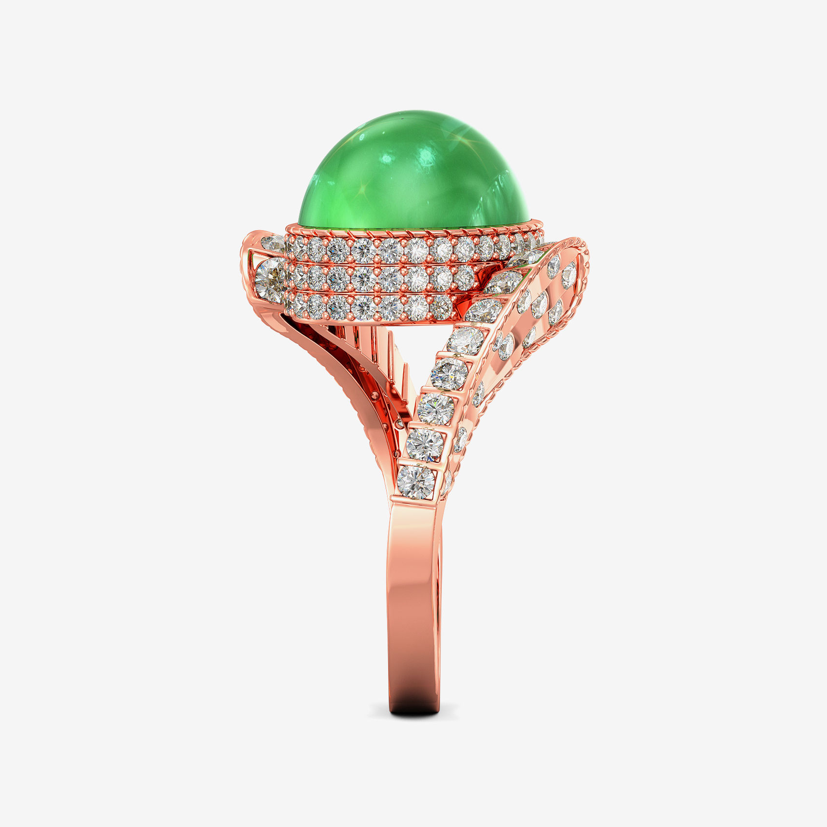 Lush Aura Diamond Ring alternate view 1